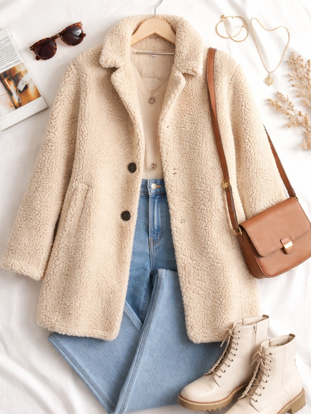 Sherpa Teddy Winter Coat 🧥